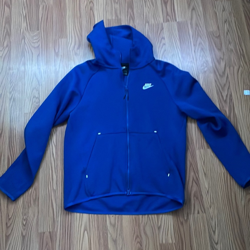 Rare first gen nike tech fleece- royal blue/white